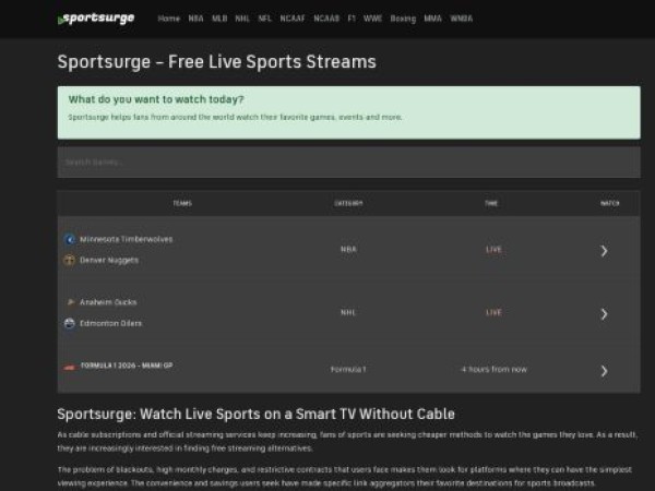 sportsurge.ws